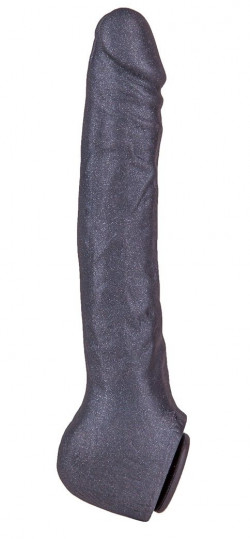 Чёрная фаллическая насадка BLACK BENT 3 - 22 см. Чёрная фаллическая насадка BLACK BENT 3 - 22 см.