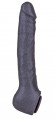 Чёрная фаллическая насадка BLACK BENT 3 - 22 см. Чёрная фаллическая насадка BLACK BENT 3 - 22 см.