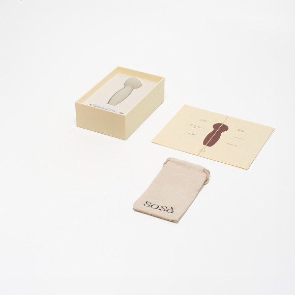 Серый мини-вибромассажёр Harmony