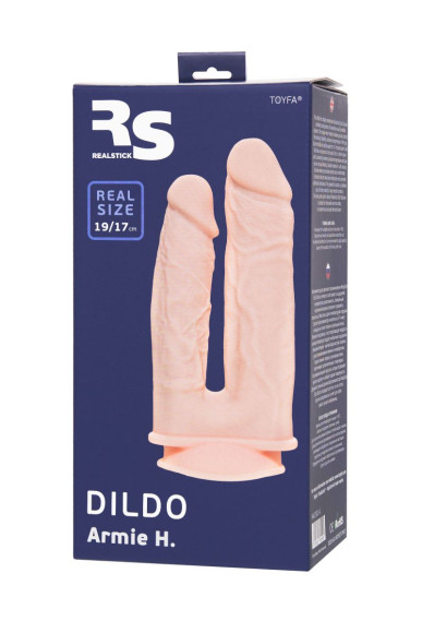 Фаллоимитатор для двойного проникновения Armie H - 19 см. Фаллоимитатор для двойного проникновения Armie H - 19 см.