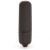Черная вибропуля X-Basic Bullet Mini One Speed - 5,9 см.
