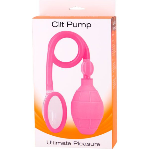 Розовая помпа для клитора CLIT PUMP Розовая помпа для клитора CLIT PUMP