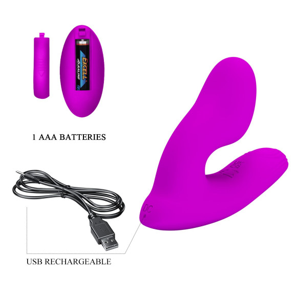 Лиловый вибростимулятор G-точки Melvin Лиловый вибростимулятор G-точки Melvin