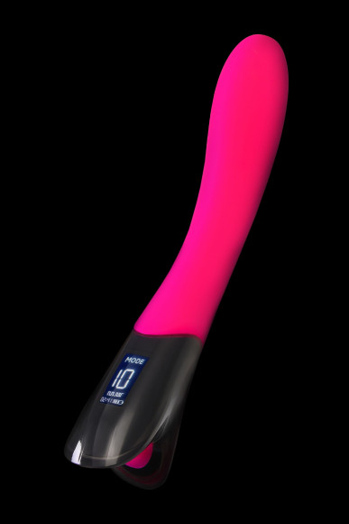 Ярко-розовый вибратор Mecawn - 20,5 см. Ярко-розовый вибратор Mecawn - 20,5 см.