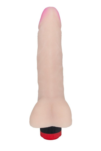 Реалистичный виброфаллос из неоскин - 22,2 см. Реалистичный виброфаллос из неоскин - 22,2 см.