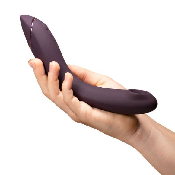Сливовый стимулятор G-точки Womanizer OG c технологией Pleasure Air и вибрацией - 17,7 см. Сливовый стимулятор G-точки Womanizer OG c технологией Pleasure Air и вибрацией - 17,7 см.