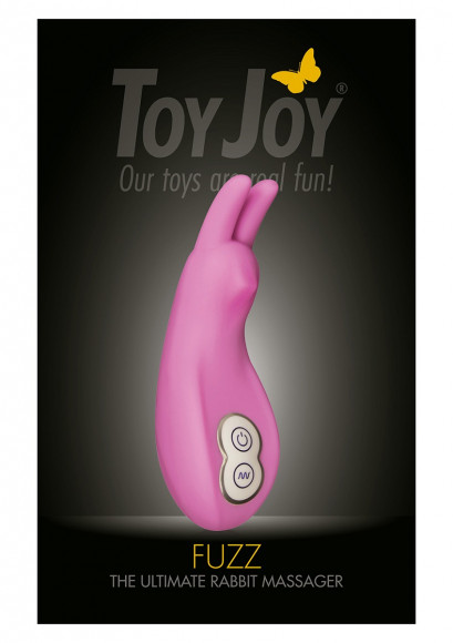 Розовый вибромассажер-заяц FUZZ THE ULTIMATE RABBIT - 12 см. Розовый вибромассажер-заяц FUZZ THE ULTIMATE RABBIT - 12 см.