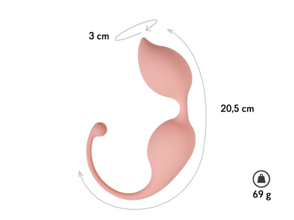 Персиковые вагинальные шарики Lota Персиковые вагинальные шарики Lota