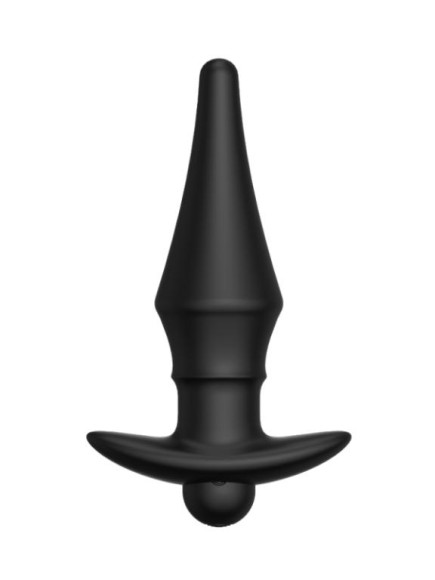 Черная перезаряжаемая анальная пробка №08 Cone-shaped butt plug - 13,5 см. Черная перезаряжаемая анальная пробка №08 Cone-shaped butt plug - 13,5 см.