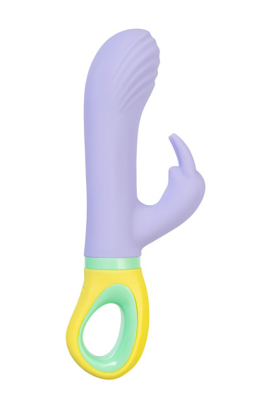 Сиреневый вибратор-кролик Wisteria - 18,5 см. Сиреневый вибратор-кролик Wisteria - 18,5 см.