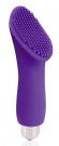 Фиолетовый вибромассажер с шипиками - 9,5 см. Фиолетовый вибромассажер с шипиками - 9,5 см.