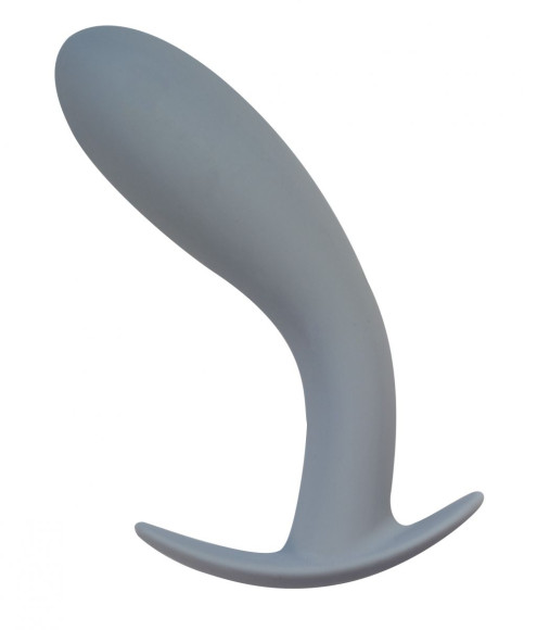 Серая анальная пробка Strong Force Anal Plug - 13,5 см. Серая анальная пробка Strong Force Anal Plug - 13,5 см.