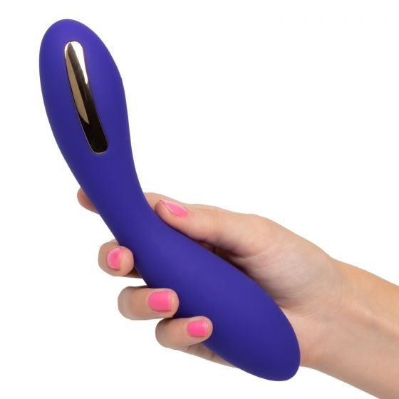 Фиолетовый вибратор с электростимуляцией Intimate E-Stimulator Wand - 21,5 см. Фиолетовый вибратор с электростимуляцией Intimate E-Stimulator Wand - 21,5 см.