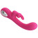 Розовый вибратор-кролик Novak - 19,8 см.