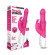 Розовый вибратор-кролик с вращающимися бусинами - 25 см. Розовый вибратор-кролик с вращающимися бусинами - 25 см.