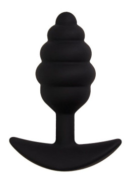 Черная анальная пробка Sphere L - 11 см. Черная анальная пробка Sphere L - 11 см.