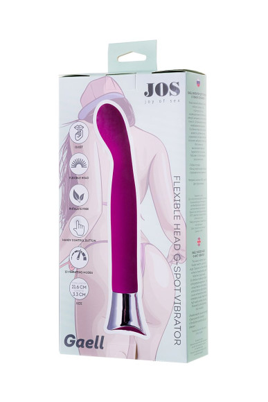 Фиолетовый стимулятор для точки G JOS GAELL - 21,6 см. Фиолетовый стимулятор для точки G JOS GAELL - 21,6 см.