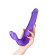 Фиолетовый безремневой страпон Jason - 24,5 см. Фиолетовый безремневой страпон Jason - 24,5 см.