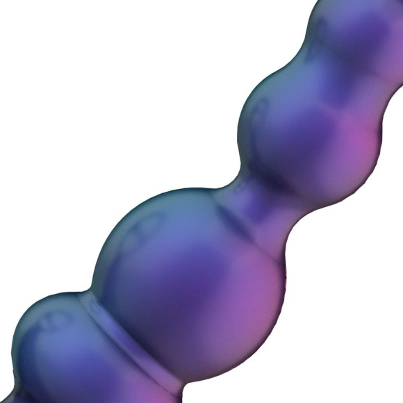 Фиолетовое эрекционное виброкольцо с анальной ёлочкой Stellar Force Фиолетовое эрекционное виброкольцо с анальной ёлочкой Stellar Force