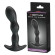 Черный анальный стимулятор простаты с вибрацией Special Anal Massager - 14,5 см.