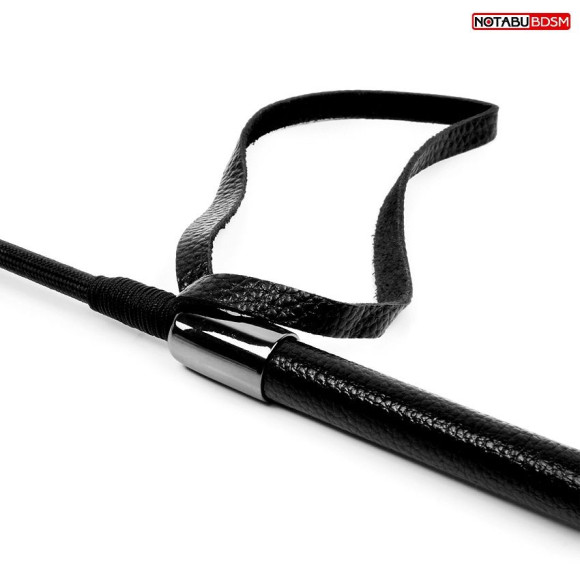 Черный стек с наконечником-ладошкой - 55 см. Черный стек с наконечником-ладошкой - 55 см.