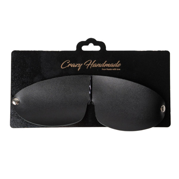 Однослойная закрытая маска из натуральной кожи Однослойная закрытая маска из натуральной кожи