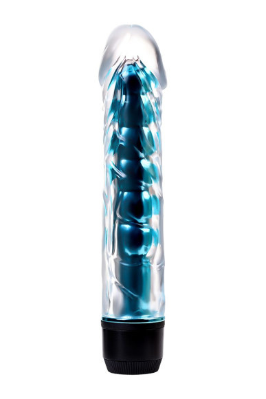 Классический вибратор TOYFA Trio Vibe голубого цвета - 18 см. Классический вибратор TOYFA Trio Vibe голубого цвета - 18 см.