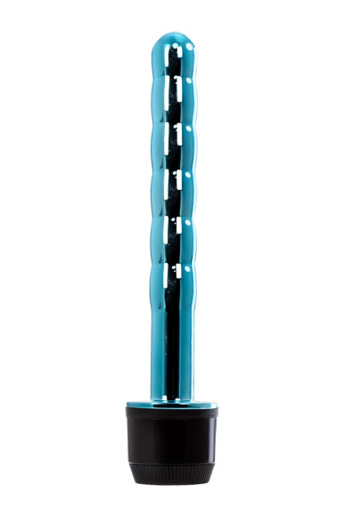 Классический вибратор TOYFA Trio Vibe голубого цвета - 18 см. Классический вибратор TOYFA Trio Vibe голубого цвета - 18 см.