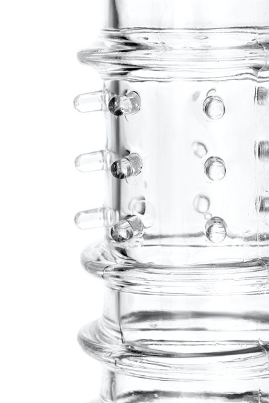 Прозрачная насадка на пенис TOYFA A-Toys с ребрами и точками - 15,3 см. Прозрачная насадка на пенис TOYFA A-Toys с ребрами и точками - 15,3 см.