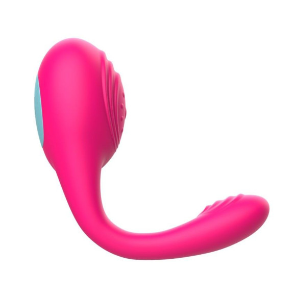 Розовое виброкольцо с пультом ДУ Розовое виброкольцо с пультом ДУ