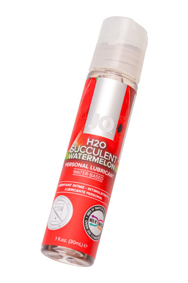 Лубрикант на водной основе с ароматом арбуза JO Flavored Watermelon - 30 мл. Лубрикант на водной основе с ароматом арбуза JO Flavored Watermelon - 30 мл.