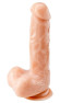 Телесный реалистичный фаллоимитатор - 18 см. Телесный реалистичный фаллоимитатор - 18 см.
