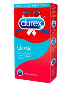 Классические презервативы Durex Classic - 6 шт.