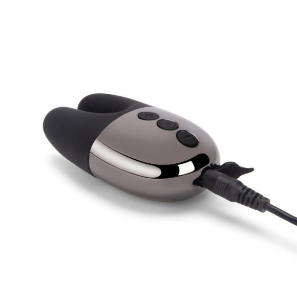 Черный вибратор с ушками Le Wand Double Vibe Черный вибратор с ушками Le Wand Double Vibe