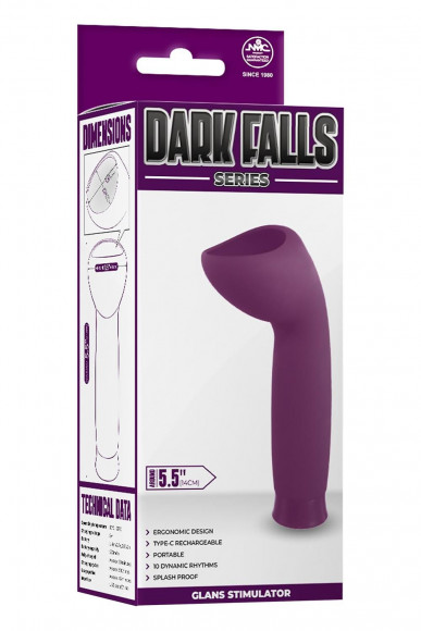 Фиолетовый стимулятор для головки полового члена Glans Stimulator Фиолетовый стимулятор для головки полового члена Glans Stimulator