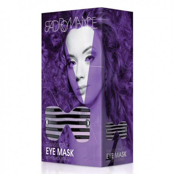 Полосатая маска на глаза Полосатая маска на глаза