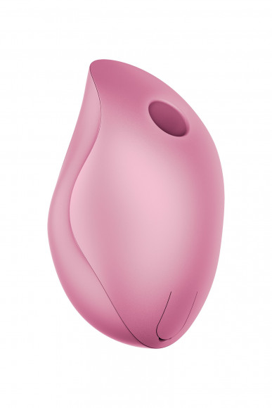 Розовый стимулятор с воздушным импульсом Delicia