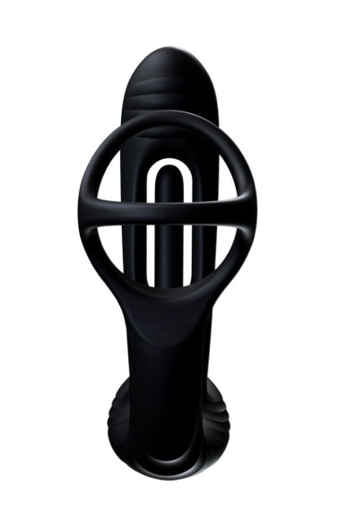 Черный инновационный масcажер простаты Pulse с функцией осцилляции Черный инновационный масcажер простаты Pulse с функцией осцилляции