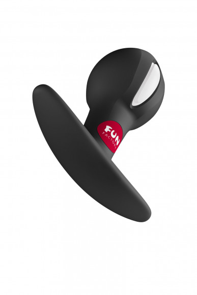 Черная анальная пробка B Ball Uno - 7,3 см.