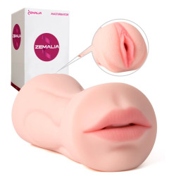 Двусторонний мастурбатор Debby - вагина и ротик Двусторонний мастурбатор Debby - вагина и ротик