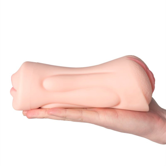 Двусторонний мастурбатор Debby - вагина и ротик Двусторонний мастурбатор Debby - вагина и ротик