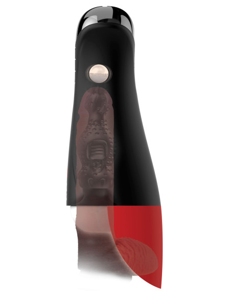 Мастурбатор в колбе с вибрацией Fuck-O-Matic Pro XL Мастурбатор в колбе с вибрацией Fuck-O-Matic Pro XL