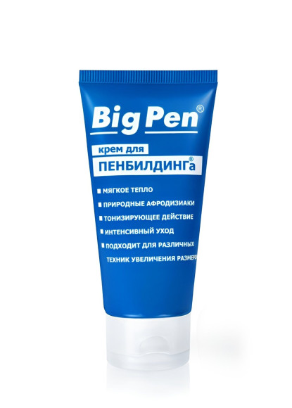 Крем Big Pen для увеличения полового члена - 50 гр. Крем Big Pen для увеличения полового члена - 50 гр.