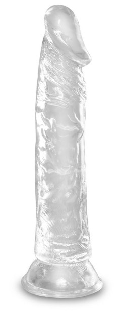 Прозрачный фаллоимитатор 8 Inch Dildo - 21,8 см. Прозрачный фаллоимитатор 8 Inch Dildo - 21,8 см.