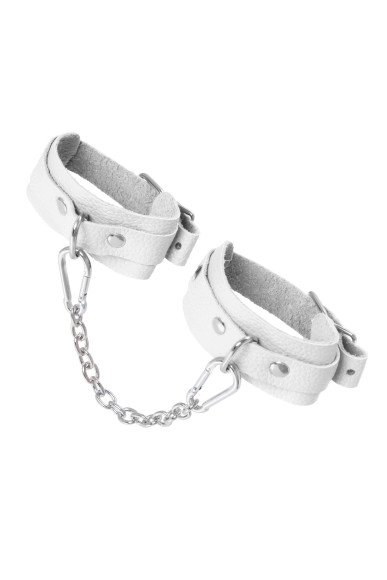 Белые мини-оковы со скруглёнными углами Белые мини-оковы со скруглёнными углами