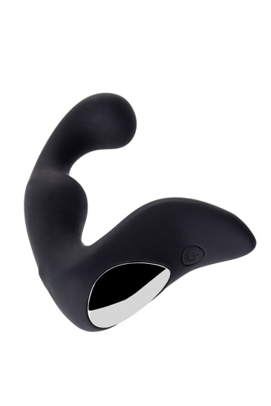 Чёрный изогнутый вибростимулятор простаты Erotist Чёрный изогнутый вибростимулятор простаты Erotist