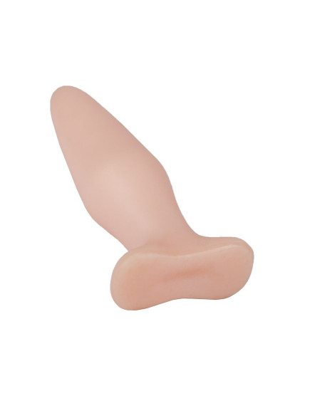 Телесная конусообразная пробка - 14 см. Телесная конусообразная пробка - 14 см.