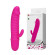 Розовый ребристый мини-вибратор с клиторальным отростком Arnd - 11,5 см. Розовый ребристый мини-вибратор с клиторальным отростком Arnd - 11,5 см.