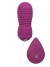 Фиолетовые вагинальные виброшарики с пультом ДУ Ray - 8,3 см.