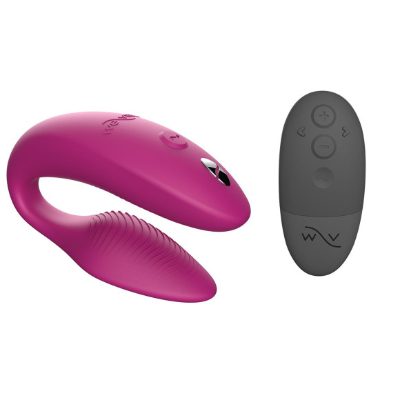 Розовый вибратор для пар We-Vibe Sync 2 Розовый вибратор для пар We-Vibe Sync 2